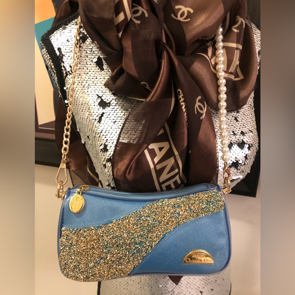Authentic DIOR Remodelled/Redesigned Shoulder-Handbag Cosmetic Case *Unique item